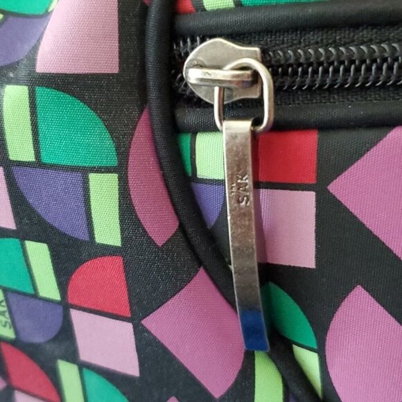 The Sak Multi-colored One shoulder strap Geometric print fun funky shoulder bag - Picture 4 of 11